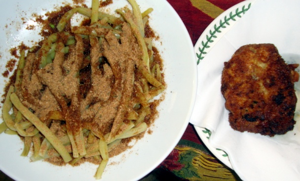 Mladá fazuľka, ako príloha aj k rezňu (fotorecept) - obrázok 4