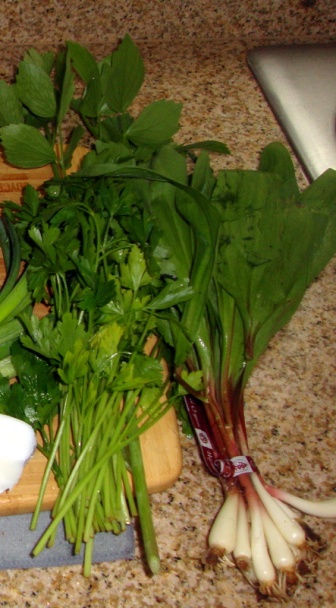 Lahodná smržová praženica s medvedím cesnakom - obrázok 2