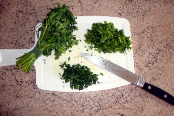 Lahodná smržová praženica s medvedím cesnakom - obrázok 3