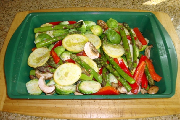 Mafiny s oštiepkom a zeleninovou prílohou (fotorecept) - obrázok 9