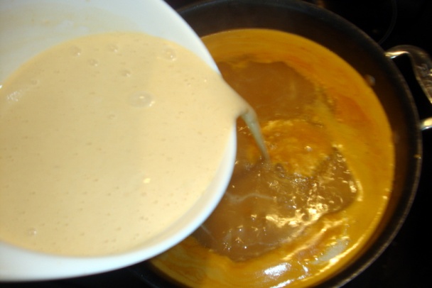 Krémová polievka z lososa a s pečeným karasom (fotorecept) - obrázok 12