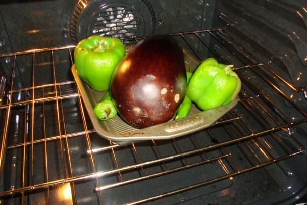 Baklažánová nátierka s pečenou paprikou (fotorecept) - obrázok 2