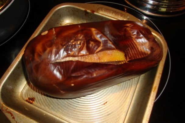 Baklažánová nátierka s pečenou paprikou (fotorecept) - obrázok 6