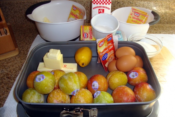 Slivkový koláč pre Lady Ann (fotorecept) - obrázok 1