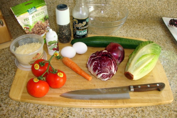 Celoročný letný šalát s talianskou zálievkou (fotorecept) - obrázok 1