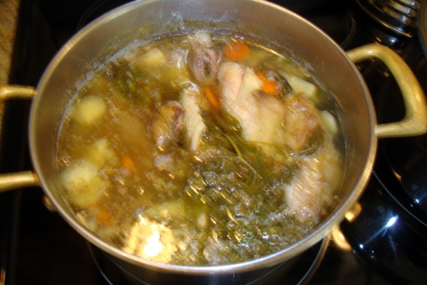 Zemiaková polievka s mäsom a hubami (fotorecept) - obrázok 8