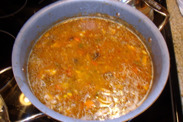 Zemiaková polievka s mäsom a hubami (fotorecept) - obrázok 9