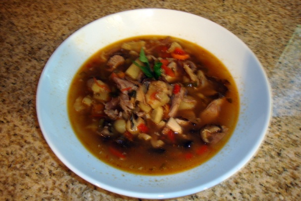 Zemiaková polievka s mäsom a hubami (fotorecept) - obrázok 10