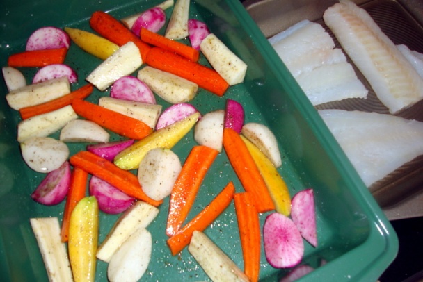 Pečená koreňová zelenina k treske (fotorecept) - obrázok 1