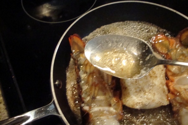 Pečené chvosty homára s romain šalátom (fotorecept) - obrázok 8