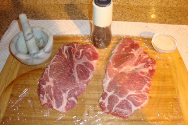 Bravčové rezy z pliecka po mojom (fotorecept) - obrázok 1