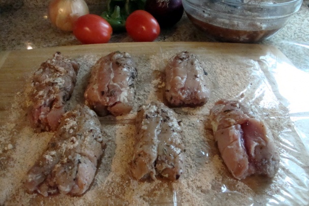 Králičie chrbáty marinované čiernym pivom (fotorecept) - obrázok 3