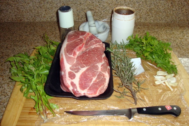 Bravčové pliecko v bylinkovom kožuchu (fotorecept) - obrázok 1