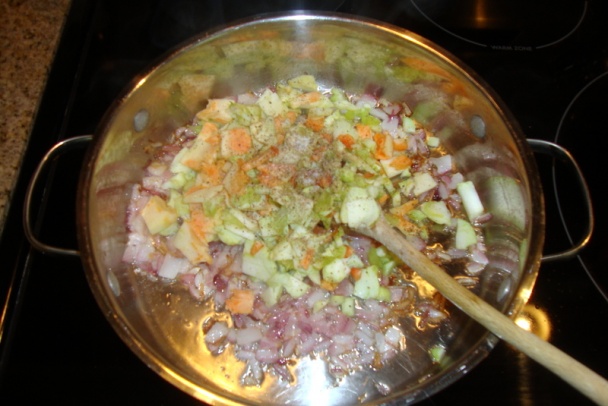 Slovenská ryža (orzo) s jadrovníkmi a špargľou (fotorecept) - obrázok 3