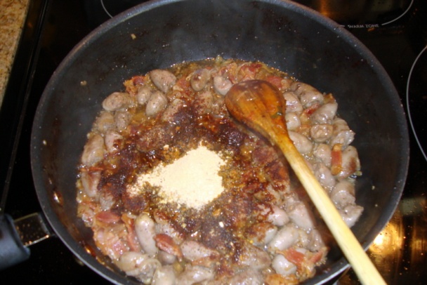 Perkelt z kuracích srdiečok na čerstvom leči (fotorecept) - obrázok 4