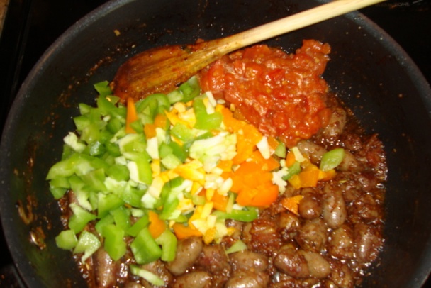 Perkelt z kuracích srdiečok na čerstvom leči (fotorecept) - obrázok 5