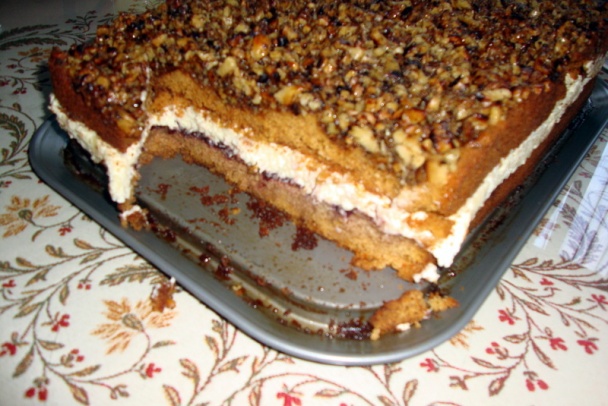 Medovník s orieškovou krustou (fotorecept) - obrázok 13