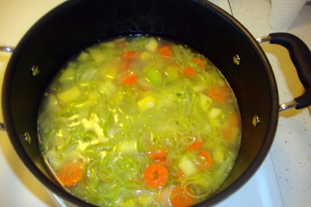 Krémová polievka zo zeleniny à la Mode de Tours (fotorecept) - obrázok 4