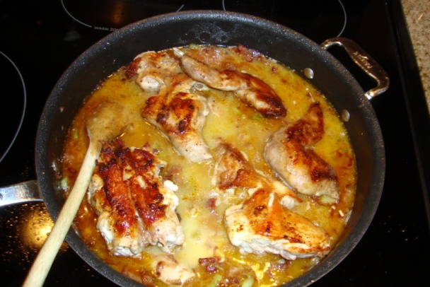 Králičie stehná s omáčkou z čiernych ríbezlí a tekvicou (fotorecept) - obrázok 3