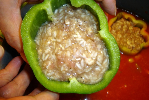 Plnená paprika trojmäsová, sťa letná lahôdka (fotorecept) - obrázok 5