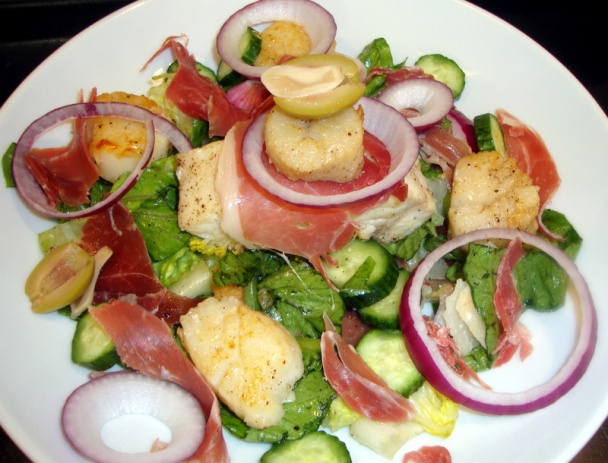 Čerstvý šalát s halibutom ako sviatočné jedlo (fotorecept) - obrázok 8