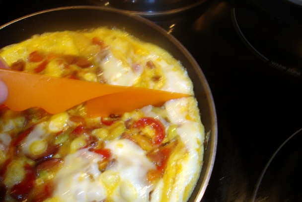 Jadrovníky paprík s klobásou, raňajky na vidličku (fotorecept) - obrázok 7