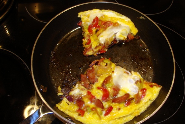 Jadrovníky paprík s klobásou, raňajky na vidličku (fotorecept) - obrázok 8