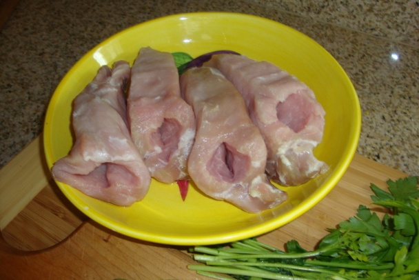 Kuracie prsia s hlivou ustricovou (fotorecept) - obrázok 1