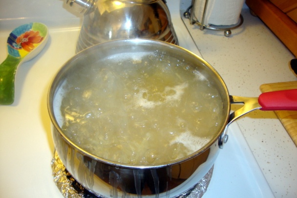 Mušle na víne s cesnakom a petržlenovou vňaťou (fotorecept) - obrázok 4