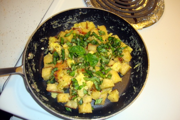 Knedľa zvyšková s vajíčkom na raňajky (fotorecept) - obrázok 4