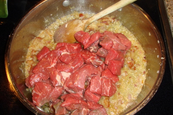 Hovädzí paprikáš s hlivou (fotorecept) - obrázok 2