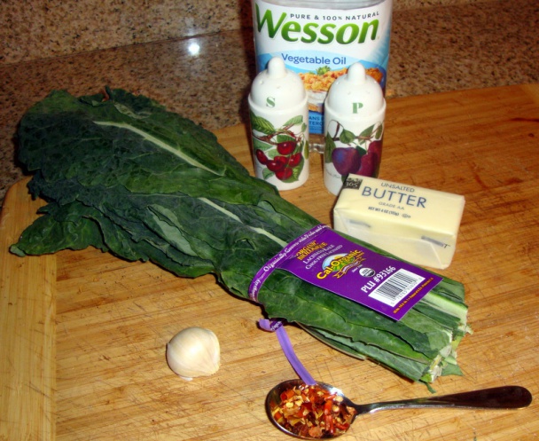 Listový kel (lacinato kale) s homárom (fotorecept) - obrázok 1