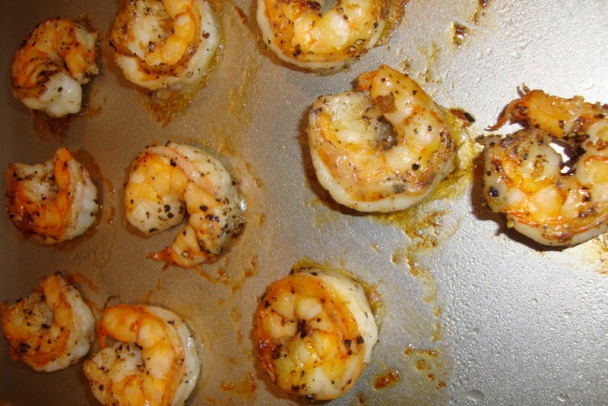 Veľké krevety so špagetami v paradajkovej omáčke (fotorecept) - obrázok 9