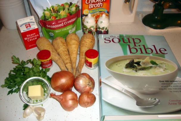 Petržlenová polievka à la írsky krém (fotorecept) - obrázok 1