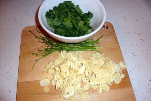 Petržlenová polievka à la írsky krém (fotorecept) - obrázok 3