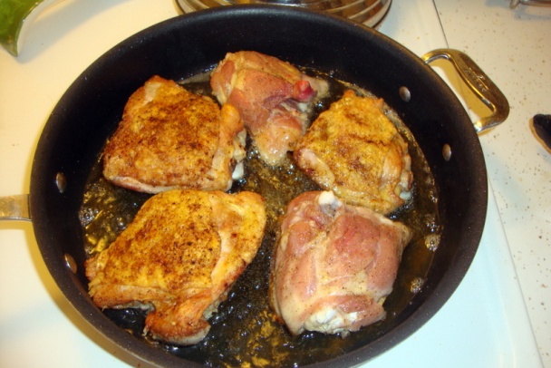 Kuracina na rasci s mladou cibuľkou (fotorecept) - obrázok 3