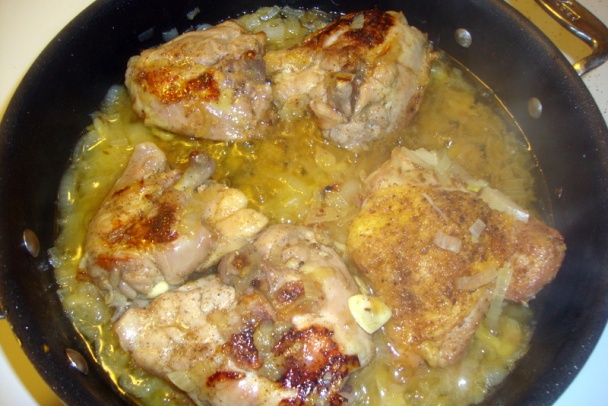 Kuracina na rasci s mladou cibuľkou (fotorecept) - obrázok 5