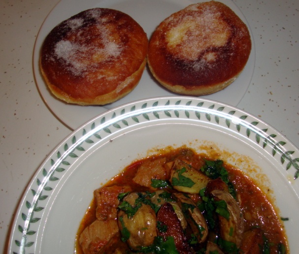 Teľacie kúsky na paprike a paradajkách (fotorecept) - obrázok 8