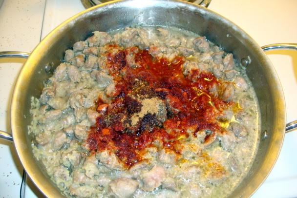 Kuracie žalúdky na paradajkách a stonkoch zeleru (fotorecept) - obrázok 3