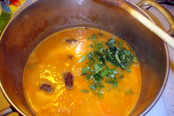 Mäsové guľky v cestovinovej polievke s bazalkou (fotorecept) - obrázok 10