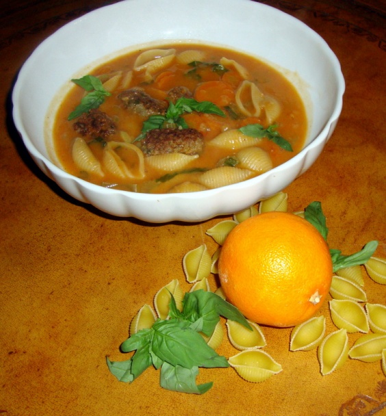 Mäsové guľky v cestovinovej polievke s bazalkou (fotorecept) - obrázok 11