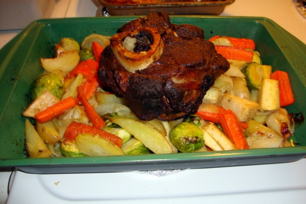 Hovädzia nožina s pečenou koreňovou zeleninou (fotorecept) - obrázok 5