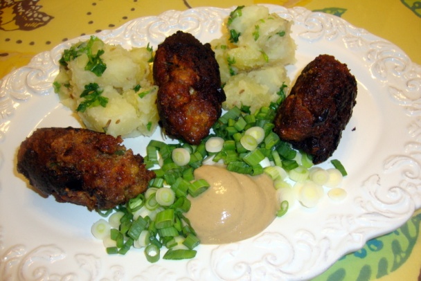 Mäsové šišky, servírované ako čevabčiči (fotorecept) - obrázok 6