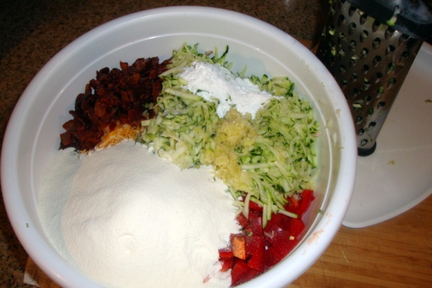 Slaný koláč s mladou cuketou (fotorecept) - obrázok 6