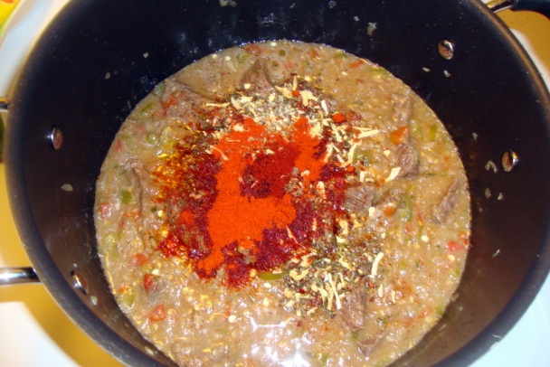 Hovädzí perkelt k mladej fazuľke (fotorecept) - obrázok 5