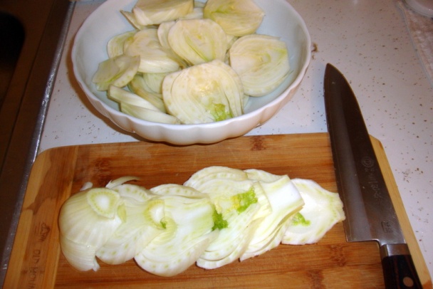 Fenikel s prosciuttom a so strúhaným oštiepkom (fotorecept) - obrázok 2