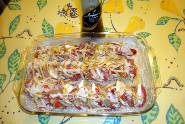 Fenikel s prosciuttom a so strúhaným oštiepkom (fotorecept) - obrázok 5