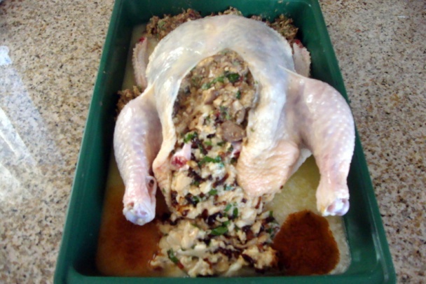 Kurča pečené u nás na Turky Day (fotorecept) - obrázok 6