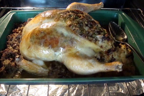 Kurča pečené u nás na Turky Day (fotorecept) - obrázok 7