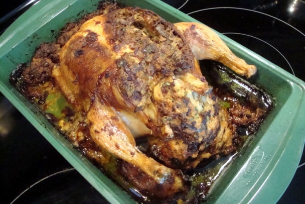 Kurča pečené u nás na Turky Day (fotorecept) - obrázok 8